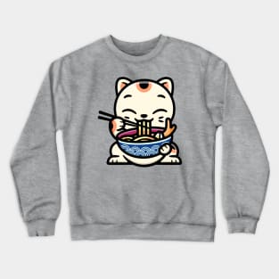 Kitty Ramen Yum! Crewneck Sweatshirt